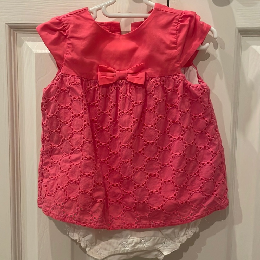 Janie and Jack 6-12 months spring dress.  Excellent condition SFPF